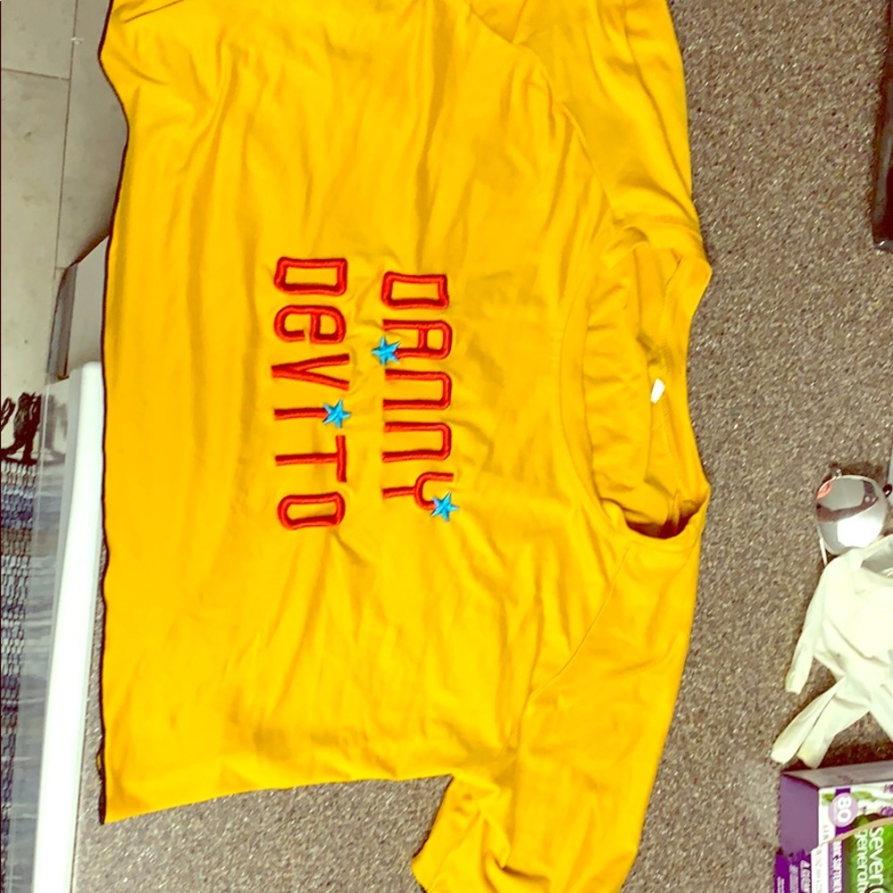 Danny Devito Yellow Crop Top